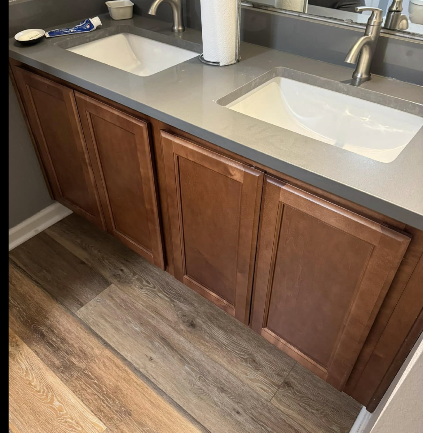 Cabinet painting project 02 (Before)