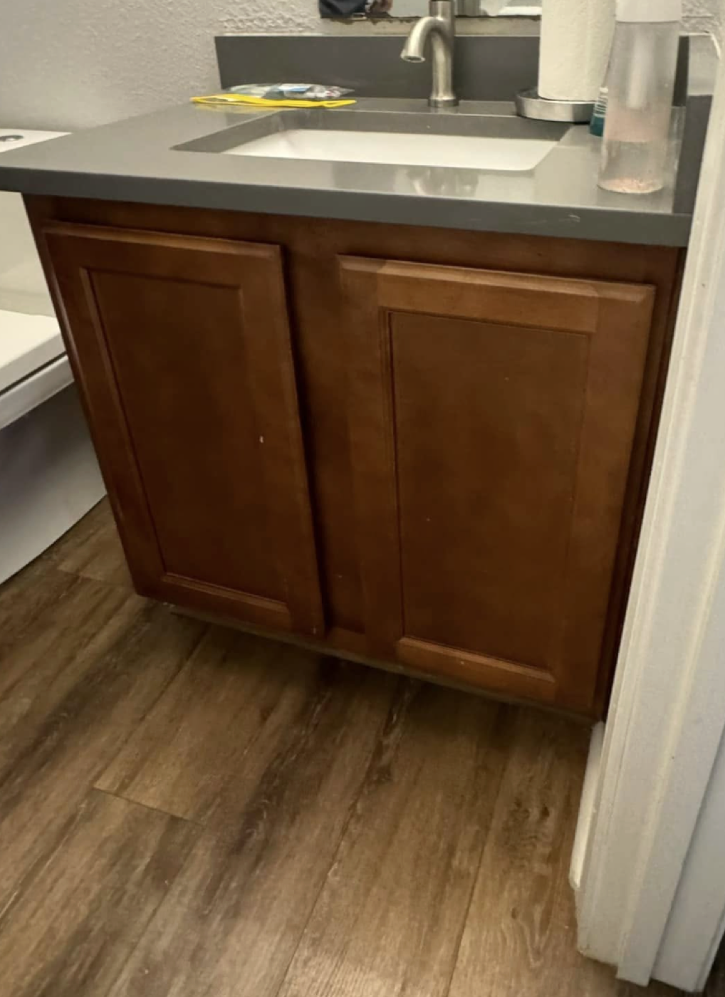 Cabinet painting project 03 (Before)