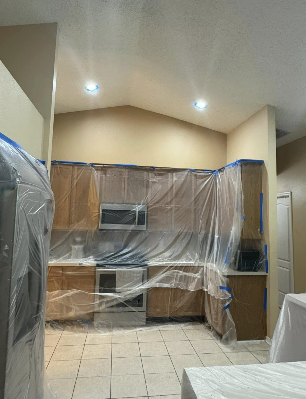 Residential interior painting project 02 (Before)
