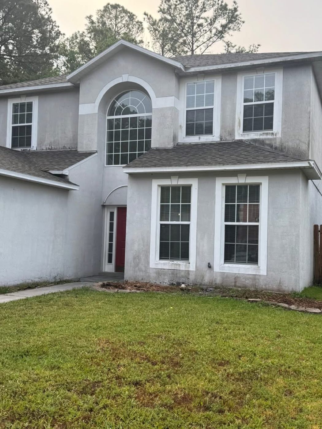 Residential painting project 12 (Before)